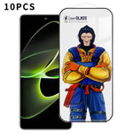 For Honor X40 GT 5G 10Pcs Full Screen Protector 3D Arc 120C Anti-Static Silk Printing High Aluminium-silicon Glass Film
