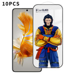 For Huawei Mate 50 4G 10Pcs Full Screen Protector 3D Arc 120C Anti-Static Silk Printing High Aluminium-silicon Glass Film