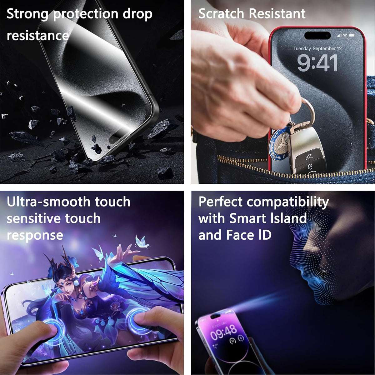 For Huawei nova 9 SE 10Pcs Full Screen Protector 3D Arc 120C Anti-Static Silk Printing High Aluminium-silicon Glass Film