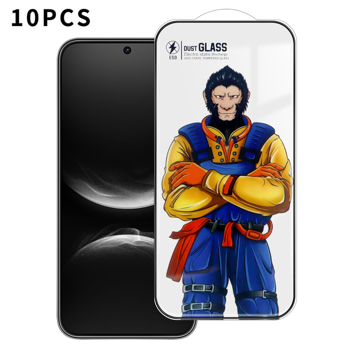 Huawei Nova 14 5G 10 st. helskärmsskydd 3D Arc 120C antistatiskt silkestryck hög aluminium-kiselglasfilm