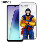 Xiaomi Redmi 17C 4G / 14C 5G 10 st. helskärmsskydd 3D Arc 120C antistatiskt silkestryck hög aluminium-kiselglasfilm