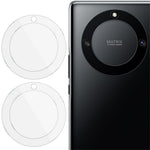 IMAK 2 st/set kameralinsskydd för Honor X40 5G / X9a 5G / Magic5 Lite 5G, explosionsskyddande bubbelfri HD genomskinlig härdad glaslinsskyddsfilm