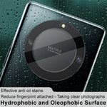 IMAK 2Pcs / Set Camera Lens Protector for Honor X40 5G / X9a 5G / Magic5 Lite 5G , Anti-explosion Bubble-free HD Clear Tempered Glass Lens Cover Film