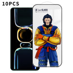 For Xiaomi Redmi K60E 5G 10Pcs Full Screen Protector 3D Arc 120C Anti-Static Silk Printing High Aluminium-silicon Glass Film
