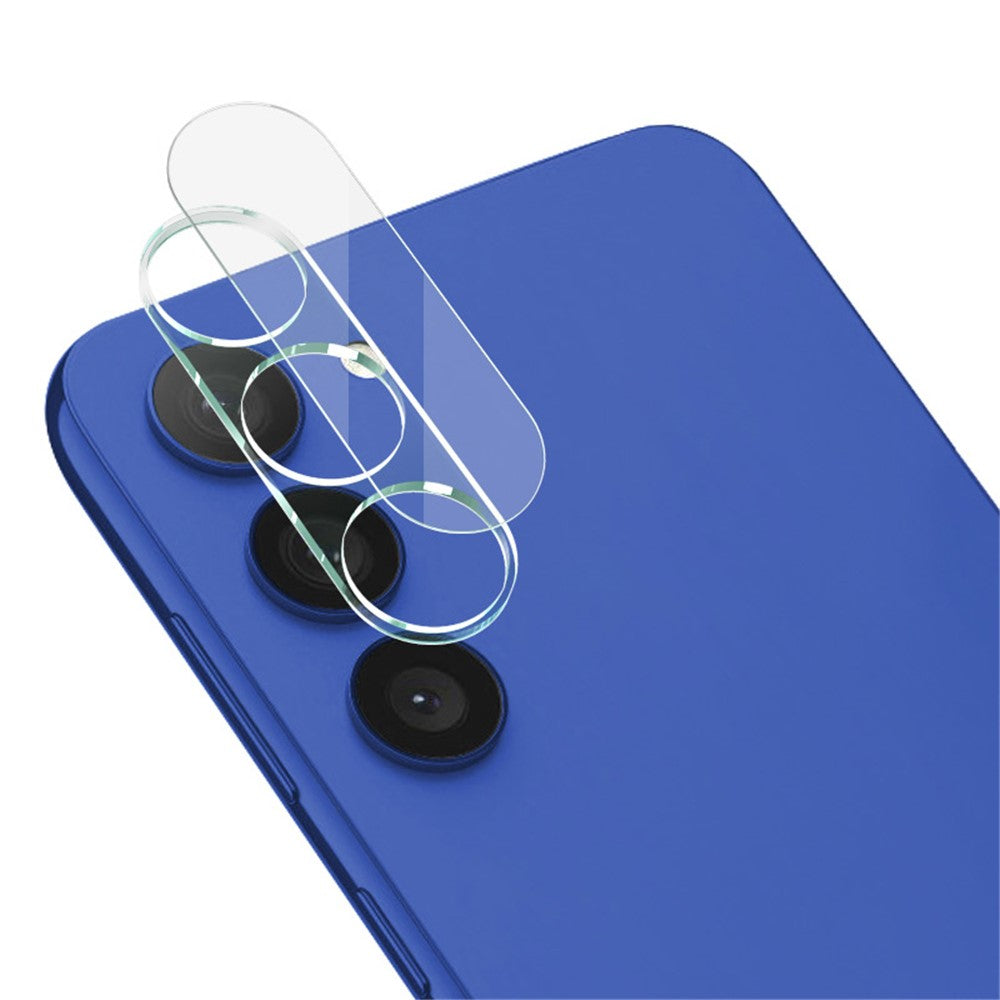 IMAK reptåligt ultraklart kameralinsskydd för Samsung Galaxy S23 / S23+, integrerad linsfilm i härdat glas + linsskydd i akryl
