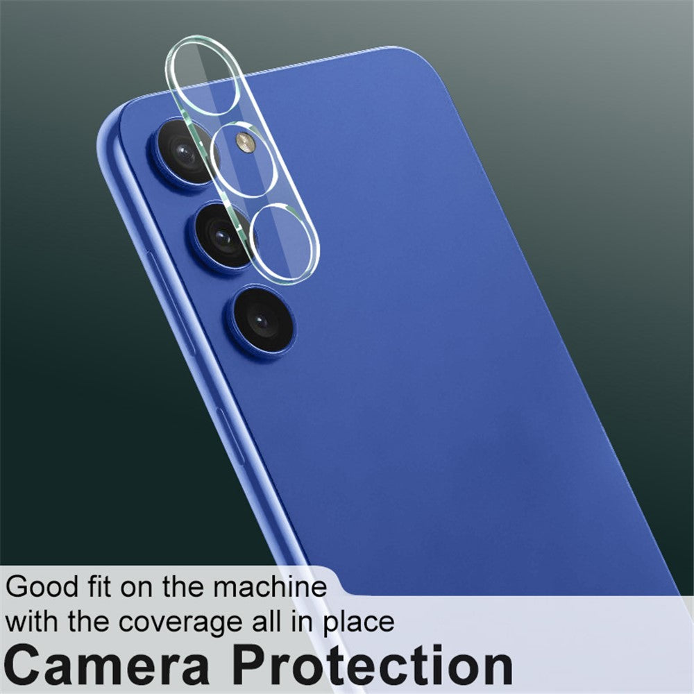 IMAK reptåligt ultraklart kameralinsskydd för Samsung Galaxy S23 / S23+, integrerad linsfilm i härdat glas + linsskydd i akryl