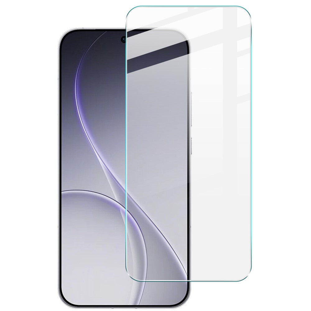 IMAK H-serien för Oppo Reno15 Pro Max 5G (Global) / Reno15 Pro 5G (Kina) skärmskydd härdat glas HD klar film (inte heltäckande) (fingeravtryckslåsning)