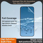 IMAK Hydrogel Film 4th For Oppo Reno15 Pro Max 5G (Global) / Reno15 Pro 5G (China) Full Screen Protector Ultra Clear Full Glue Soft TPU Film (Fingerprint Unlock)