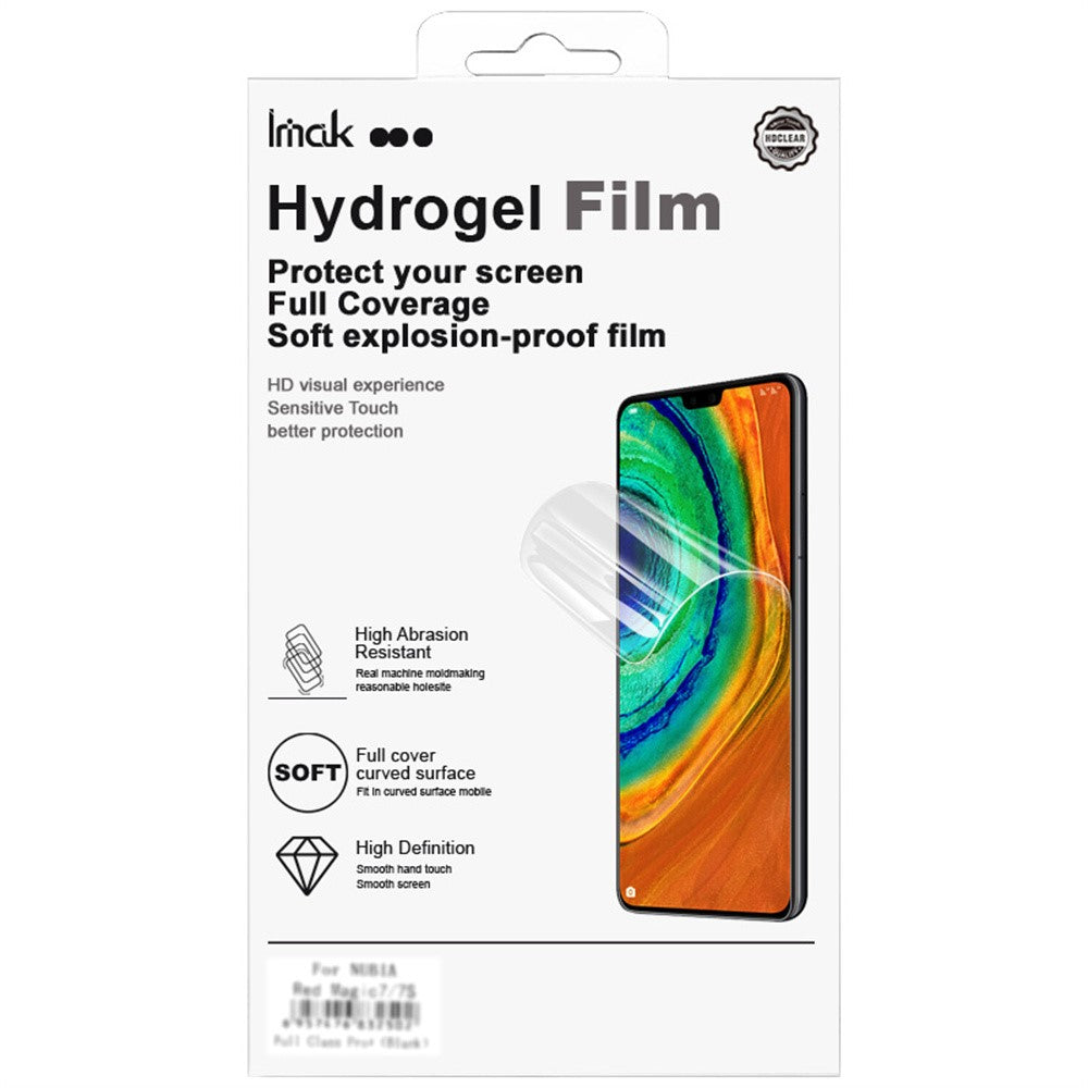 IMAK Hydrogel Film 4th For Oppo Reno15 Pro Max 5G (Global) / Reno15 Pro 5G (China) Full Screen Protector Ultra Clear Full Glue Soft TPU Film (Fingerprint Unlock)