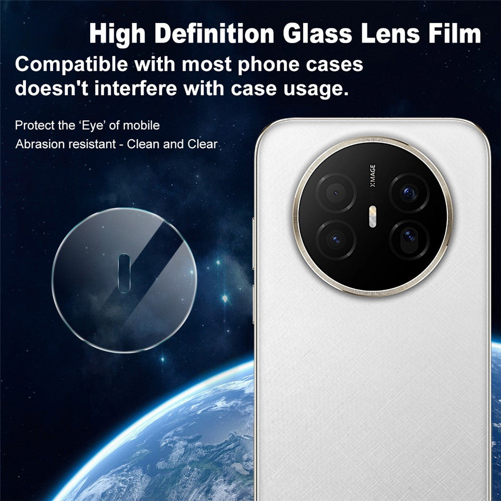 IMAK For Huawei Mate 70 Air Full Coverage Camera Lens Protector Slim Tempered Glass Lens Film