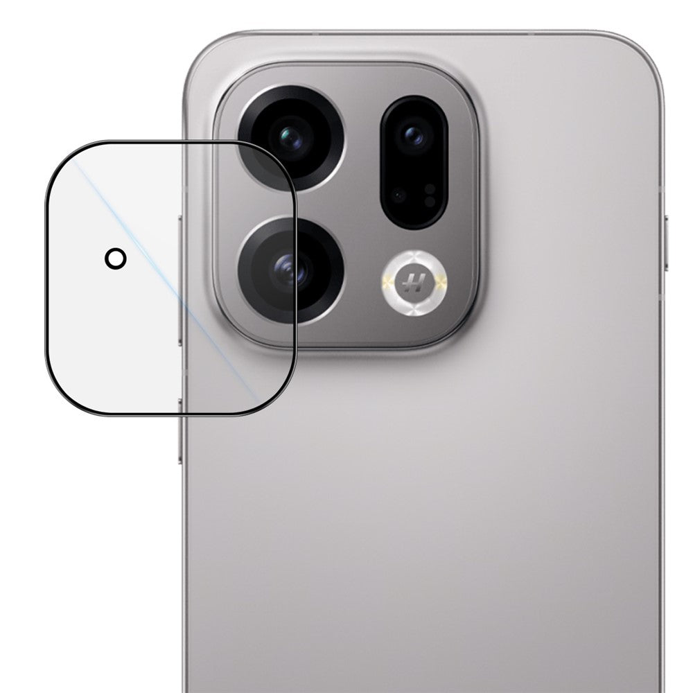 IMAK 3 stk. til Oppo Find X9s 5G / Find X9 5G kameralinsebeskyttelse i hærdet glas, fulddækkende linsefilm med selvpositionerende ramme