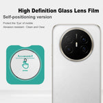 IMAK För Huawei Mate 70 Air Kameralinsskydd Härdat Glas Heltäckande Linsfilm med Självpositionerande Ram