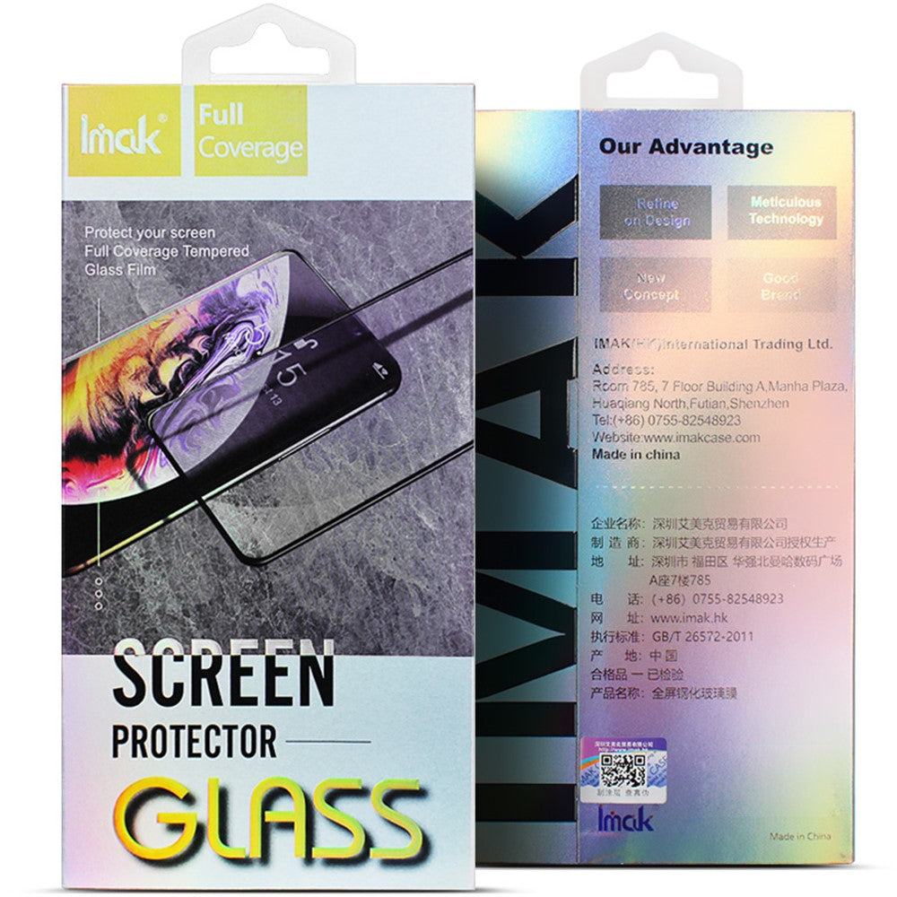 IMAK for Xiaomi 13 Lite / Civi 2 5G Anti-scratch 3D Curved Tempered Glass Film Side Glue Ultra Clear Full Protective Screen Protector