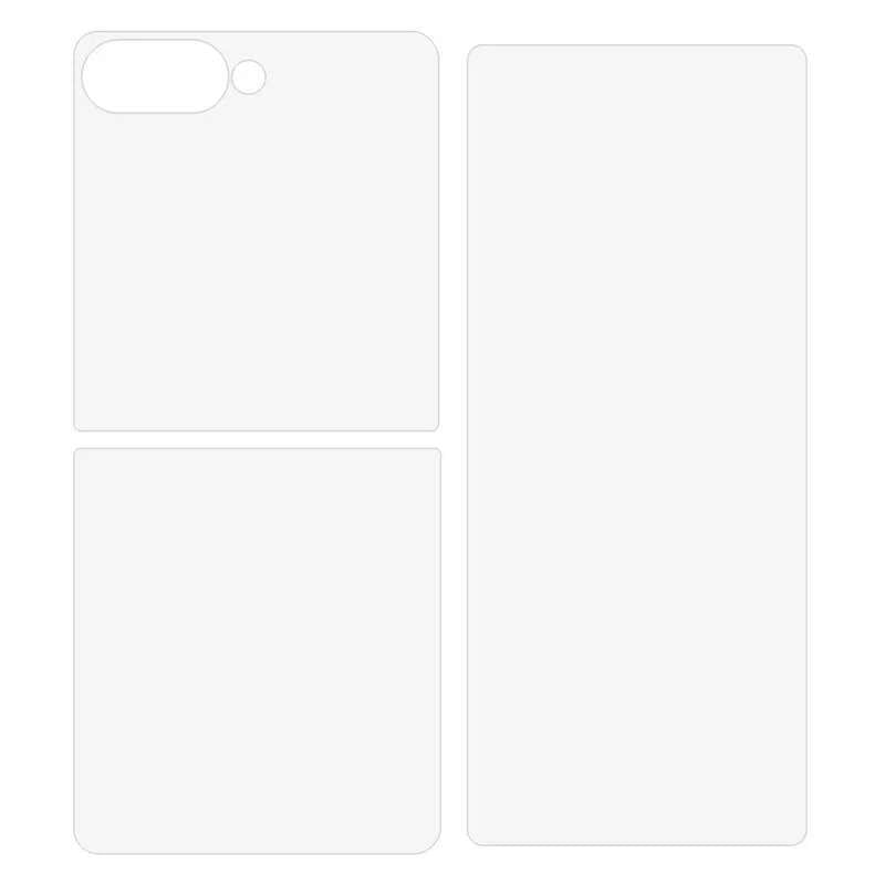 Til Samsung Galaxy Z Flip6 5G / Galaxy Z Flip7 FE 5G Skærmbeskytter Fuld dækning HD Klar PET Hydrogel Film