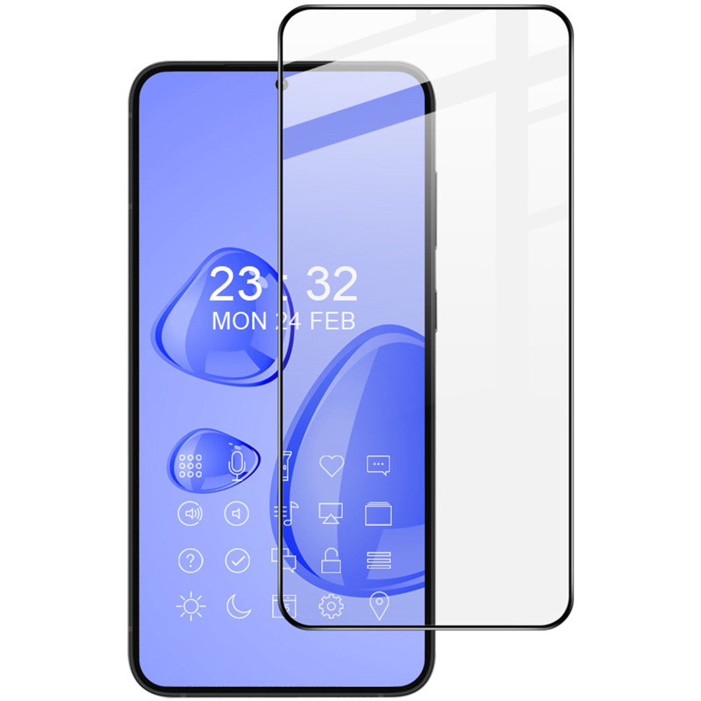 IMAK Pro+ Series Full Screen Protector for Samsung Galaxy S22+ 5G / S23+ , Explosion-proof Full Glue Sensitive Touch Tempered Glass Film