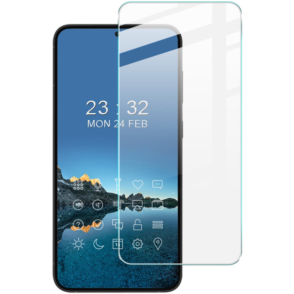 IMAK H-serien för Samsung Galaxy S22+ 5G / S23+ Anti-fingeravtrycksskärmskydd för mobil Reptålig ultraklar härdad glasfilm