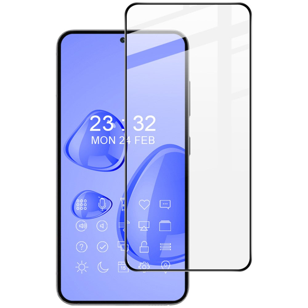 IMAK Pro+ Series Tempered Glass Screen Film for Samsung Galaxy S22 5G / S23 , Explosion-proof Anti-scratch Full Glue Full Screen Protector