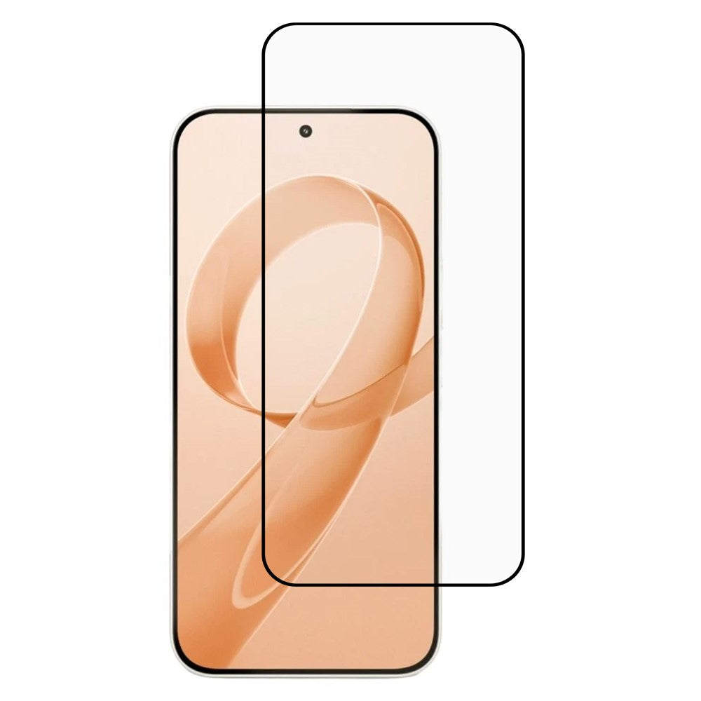 For Xiaomi Poco F8 Ultra / Redmi K90 Pro Max 5G Full Screen Protector Full Glue Arc Edge HD High Aluminium-silicon Glass Film with Black Silk Print Edge (Fingerprint Unlock)