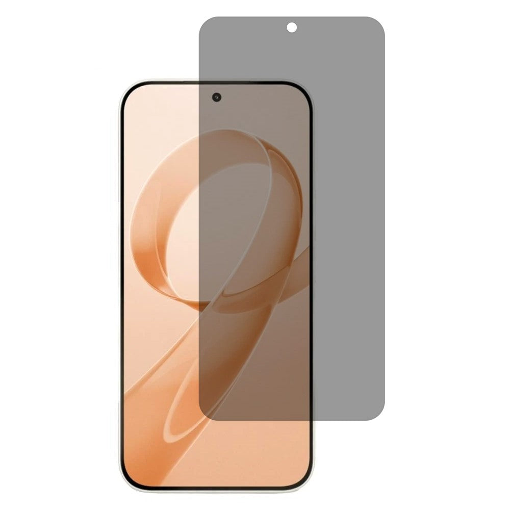 Antispionage- og privatlivsbeskytter til fuld skærm til Xiaomi Poco F8 Ultra / Redmi K90 Pro Max 5G, 2,5D buet kant, fuld lim, glasfilm med højt aluminium-siliciumindhold (fingeraftryksoplåsning)