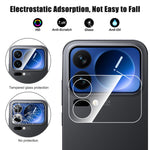 For Xiaomi 17 Pro Full Covering High Transparency Anti-explosion AGC Glass Rear Camera Lens Protector