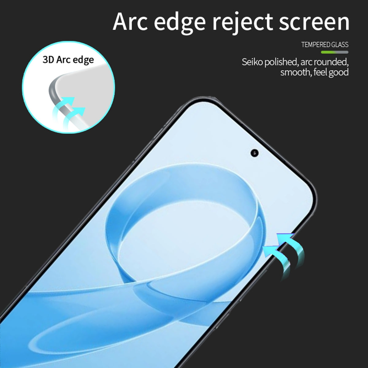 MOFI For Xiaomi Redmi K90 Pro Max 5G Screen Protector  9H 3D Curved Tempered Glass Film