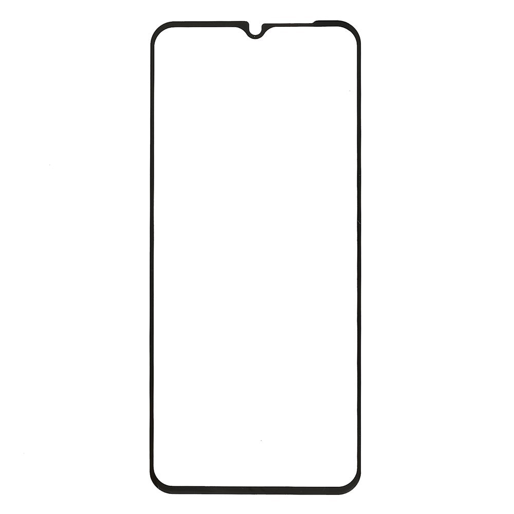 RURIHAI 0,26 mm ridsefast høj-aluminium-silikoneglasfilm til Huawei nova Y61 4G, 2,5D buet kant, fuld lim, sekundærhærdende fuldskærmsbeskyttelse