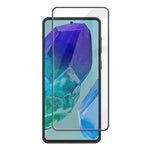 For Samsung Galaxy M55 5G HD Full Screen Protector Silk Printing Black Edge High Aluminium-silicon Glass Film