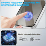Til Samsung Galaxy M56 5G HD Fuld Skærmbeskytter Silketryk Sort Kant Højt Aluminiums-silicium Glasfilm
