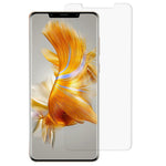 RURIHAI för Huawei Mate 50 Pro 4G 3D Full Glue 0.26mm HD Clear Film UV Liquid Mid-aluminium-kisel Glass Härdat Glas Skärmskydd