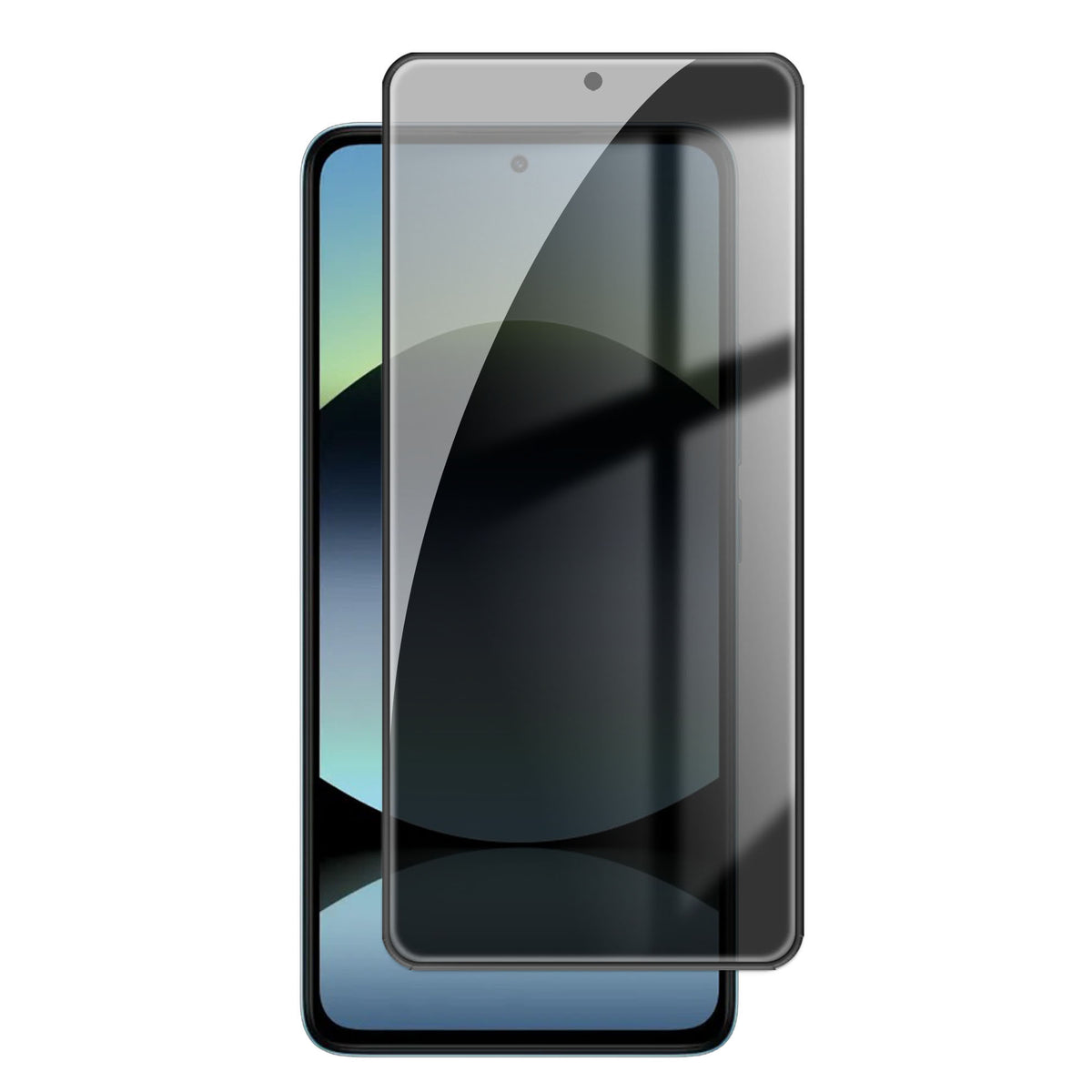 For Xiaomi Redmi Note 14 5G Anti Spy Privacy Full Screen Protector Black Edge High Aluminium-silicon Glass Film