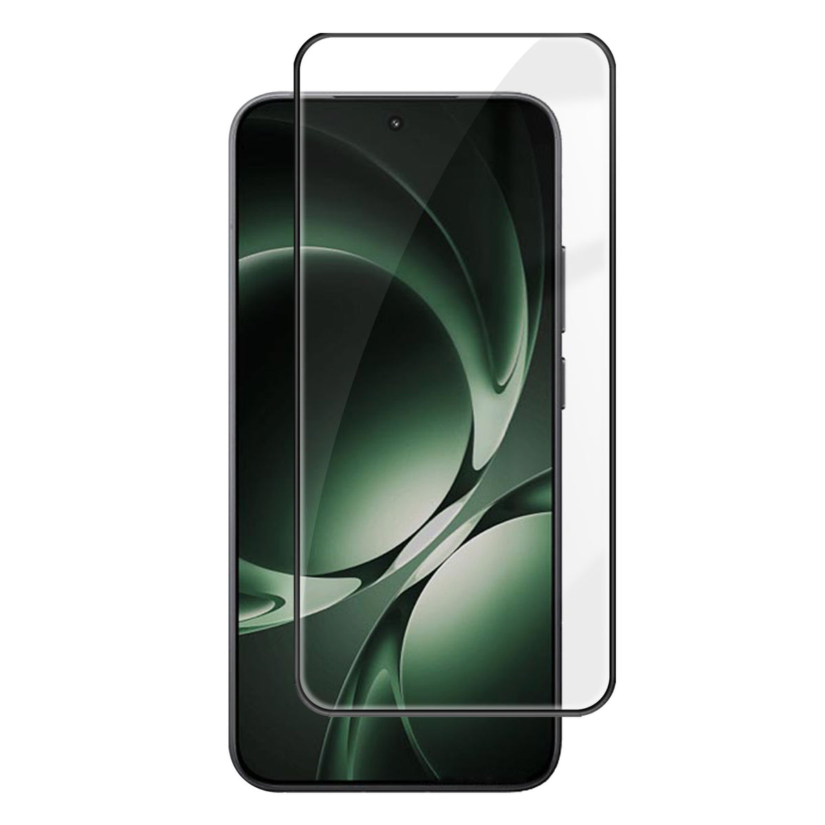 Xiaomi Redmi K80 Ultra 5G HD Helskärmsskydd Silkestryck Svart Kant Hög Aluminium-Silikon Glasfilm