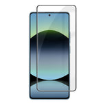For Xiaomi Redmi Note 14S 4G HD Full Screen Protector Silk Printing Black Edge High Aluminium-silicon Glass Film