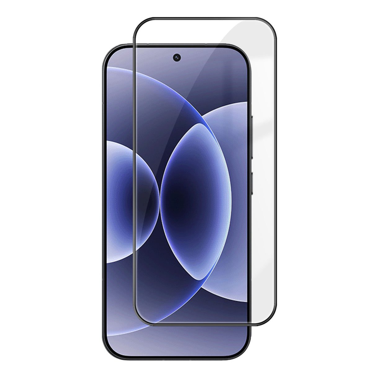 For Xiaomi 17 HD Full Screen Protector Silk Printing Black Edge High Aluminium-silicon Glass Film