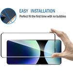 For Xiaomi Redmi Note 14 Pro+ 5G HD Full Screen Protector Silk Printing Black Edge High Aluminium-silicon Glass Film