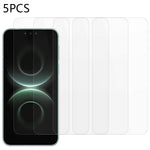 5Pcs For Huawei Mate 80 Pro Max Front Screen Protector 0.3mm 2.5D Tempered Glass Clear Film