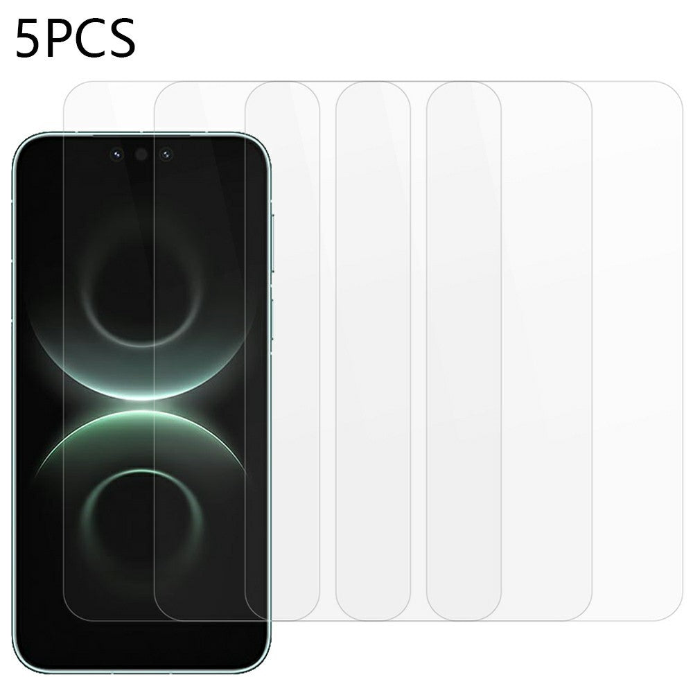 5Pcs For Huawei Mate 80 Pro Max Front Screen Protector 0.3mm 2.5D Tempered Glass Clear Film