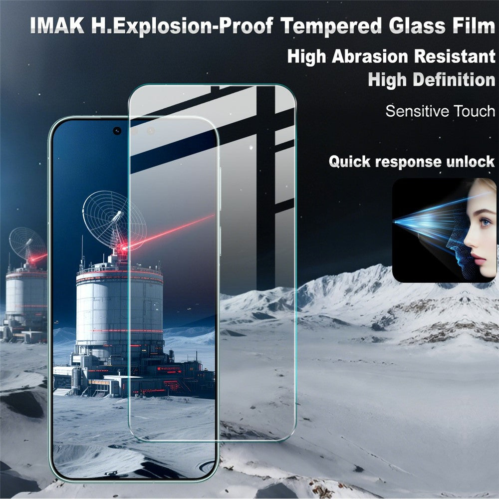 IMAK H Series Tempered Glass For Huawei Mate 80 Pro / 80 Screen / Honor Win Turbo 5G Protector Shatter-Proof Protection (Not Complete Coverage)