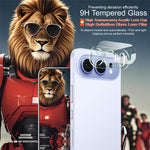 IMAK For Honor 500 5G Hærdet glas Fuld dækning Kamera linsebeskytter + Akryl linsehætte