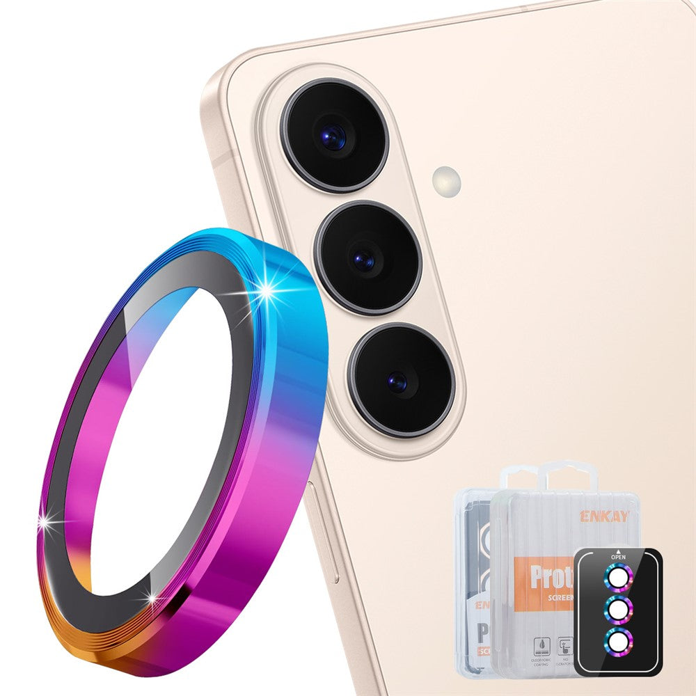 ENKAY HAT PRINCE For Samsung Galaxy S26+ Camera Lens Protector Metal Ring Lens Film