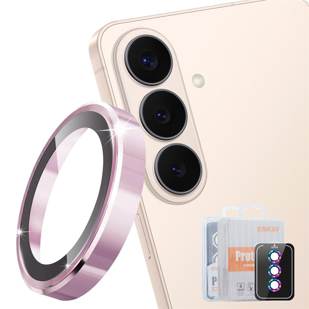 ENKAY HAT PRINCE For Samsung Galaxy S26+ Camera Lens Protector Metal Ring Lens Film