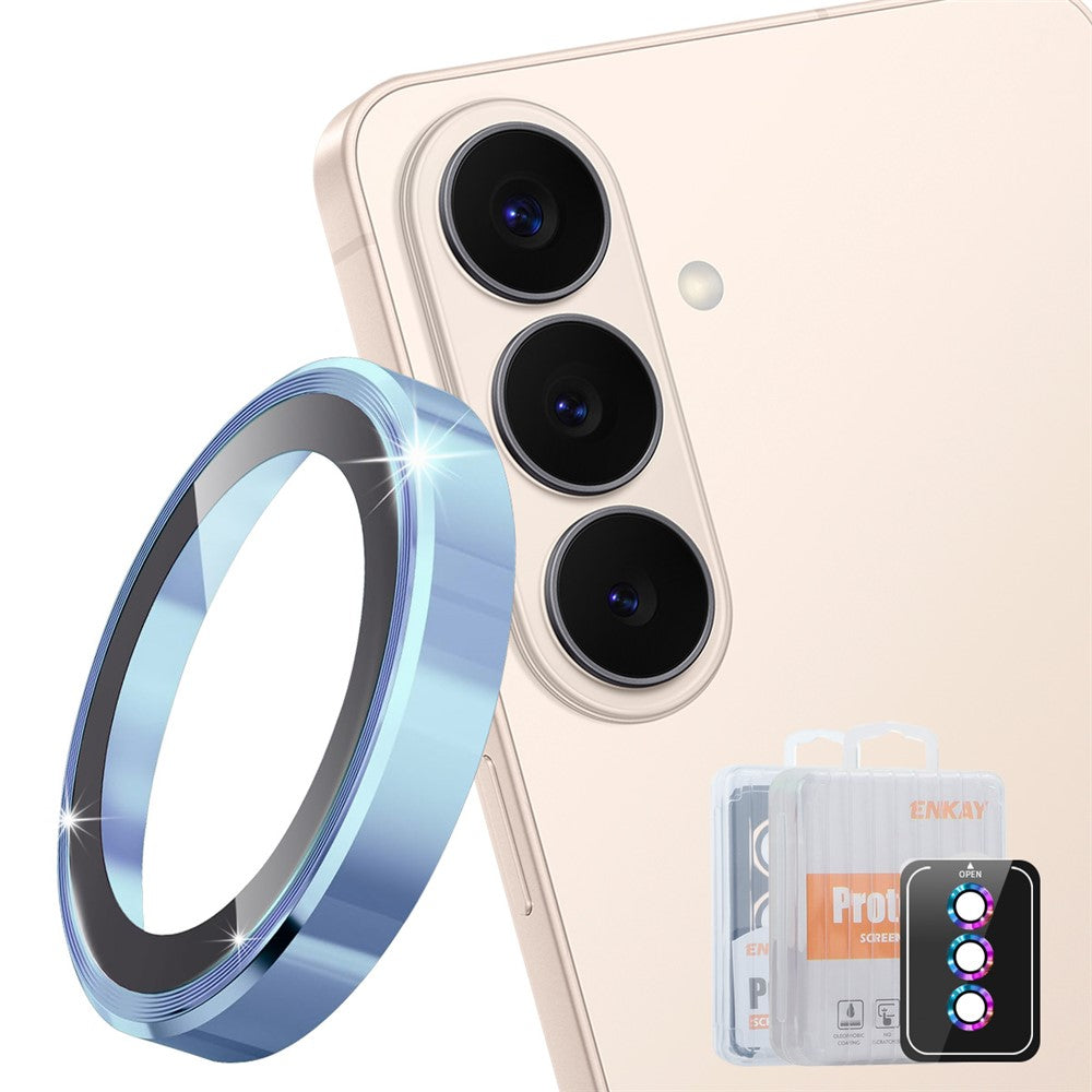 ENKAY HAT PRINCE For Samsung Galaxy S26+ Camera Lens Protector Metal Ring Lens Film