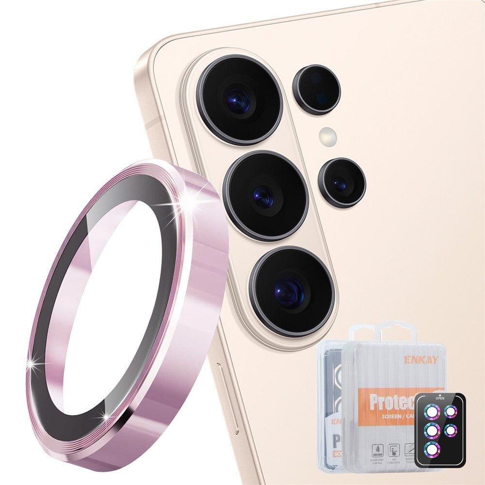 ENKAY HAT PRINCE For Samsung Galaxy S26 Ultra Camera Lens Protector  Metal Ring Lens Film