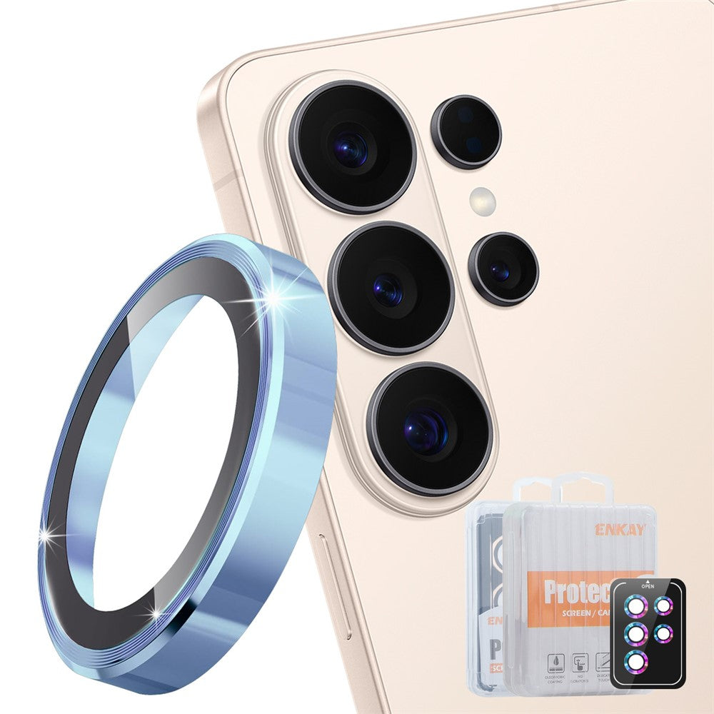 ENKAY HAT PRINCE For Samsung Galaxy S26 Ultra Camera Lens Protector  Metal Ring Lens Film