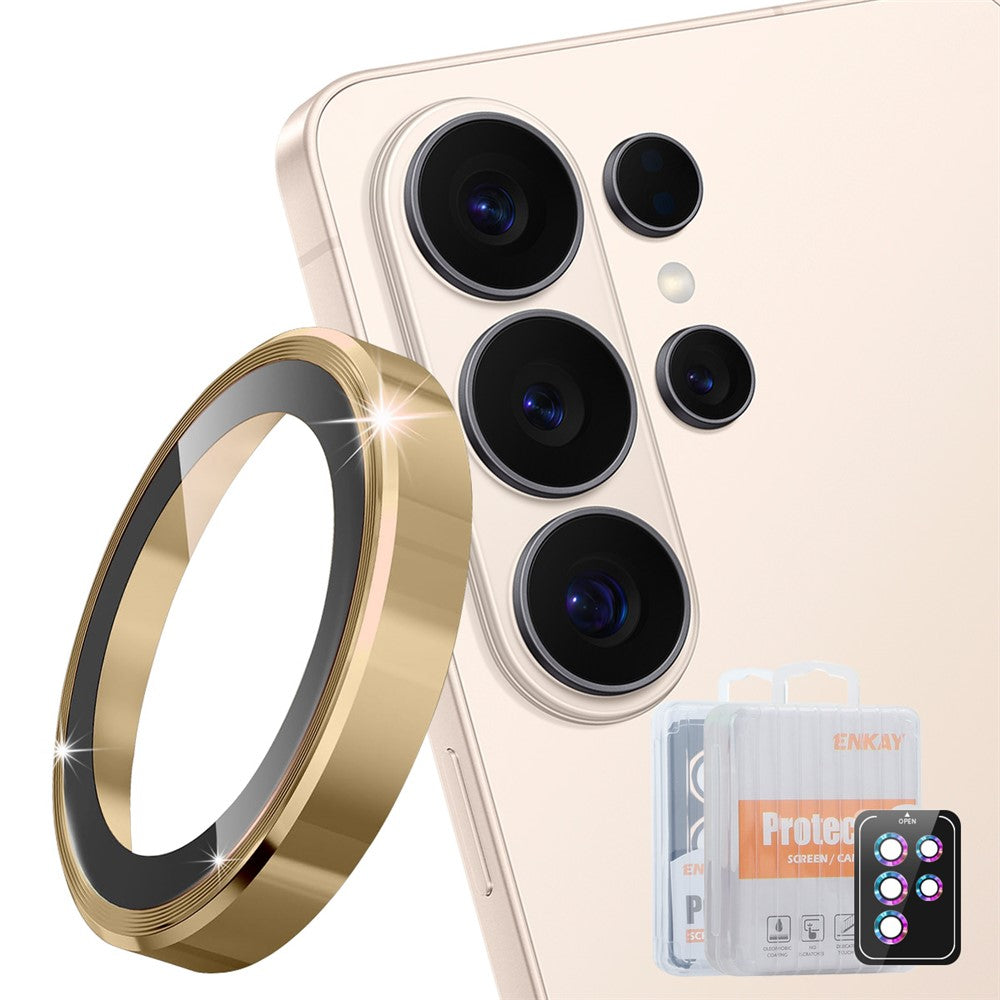 ENKAY HAT PRINCE For Samsung Galaxy S26 Ultra Camera Lens Protector  Metal Ring Lens Film