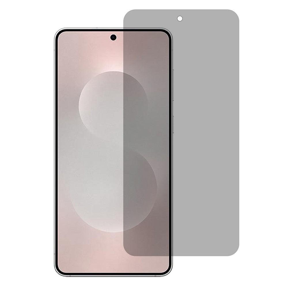 Samsung Galaxy S26 fulddækkende skærmbeskyttelse, 360 grader, antispionage, ultratynd hærdet glasfilm (fingeraftrykslåsning)