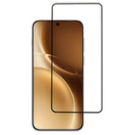 vivo X300 5G helskärmsskydd med Full Glue Arc Edge HD hög aluminium-kiselglasfilm med svart sidentryckskant (fingeravtryckslåsning)