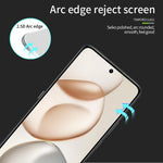 MOFI For Honor 400 Smart 4G / Honor 400 Smart 5G Screen Protector  9H Full Glue Full Coverage High Aluminum-Silicon Glass Film