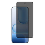 For Honor 500 5G Anti-Peep Tempered Glass Full Covering Silk Printing Screen Protector (No Fingerprint Unlock)