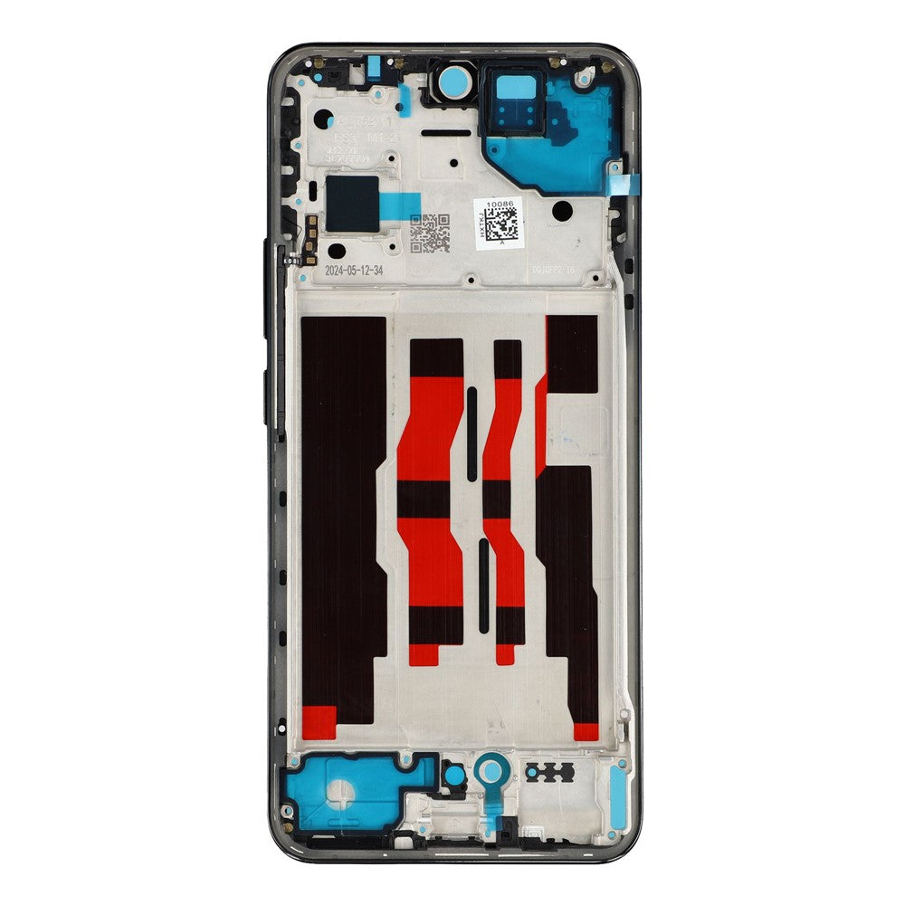 For Oppo Reno12 5G (Global) Reparationsdel til mellempladeramme (A-side) (uden logo)