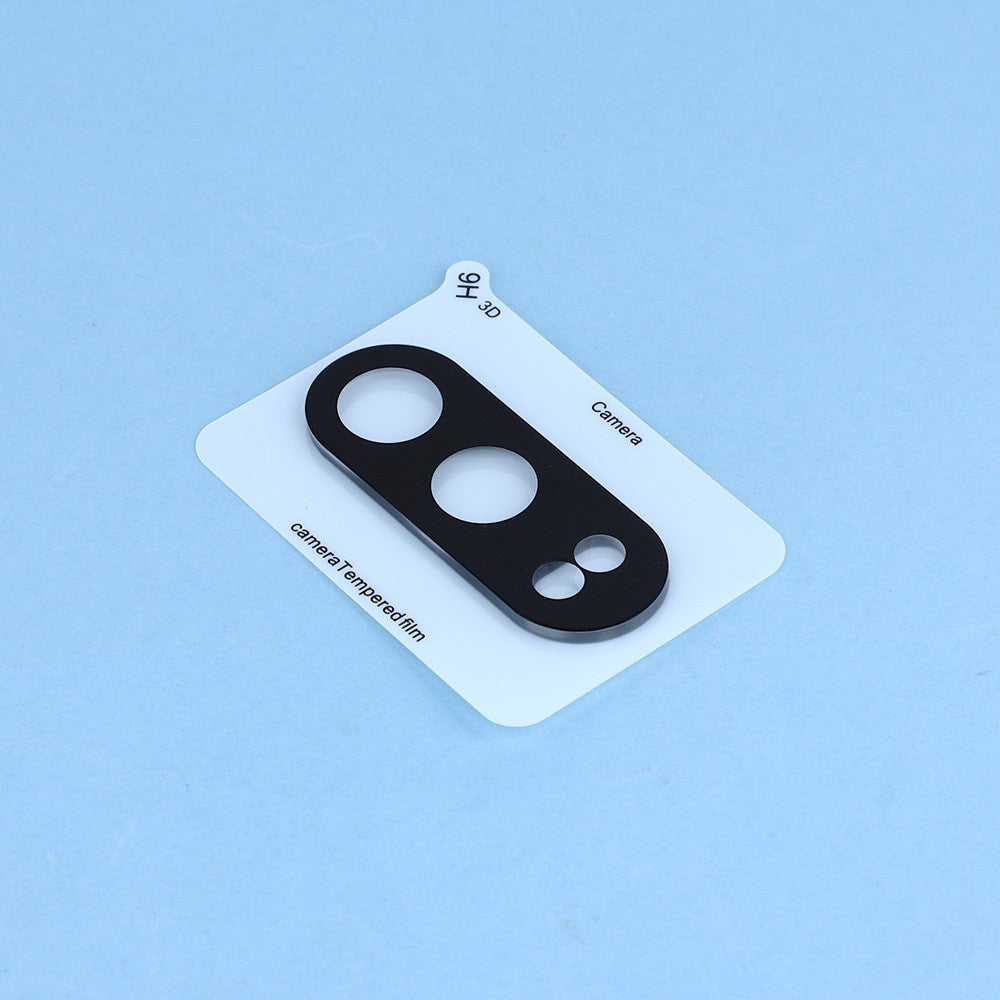 For Honor 500 5G Silk Printing Camera Lens Film Tempered Glass Lens Protector with Bottom Plate